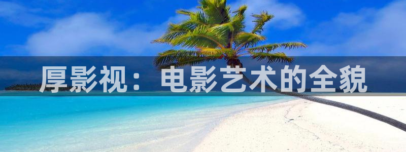 四库免费影院：厚影视：电影艺术的全貌